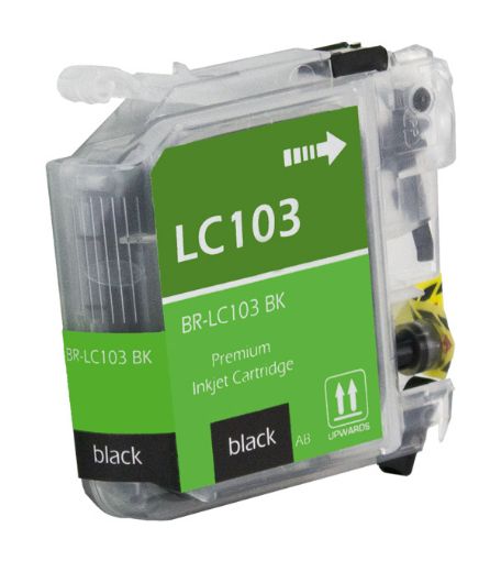 Picture of Compatible LC-101Bk High Yield Black Inkjet Cartridge (600 Yield)