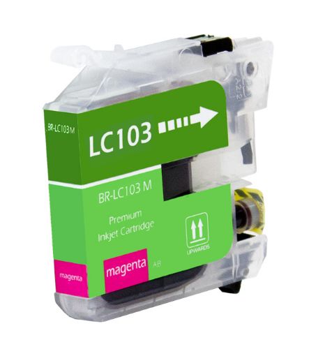 Picture of Compatible LC-101M High Yield Magenta Inkjet Cartridge (600 Yield)