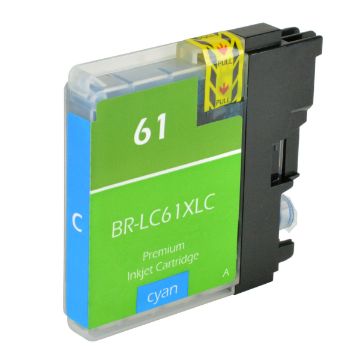 Picture of Compatible LC-61XLC High Yield Cyan Toner Cartridge (1700 Yield)