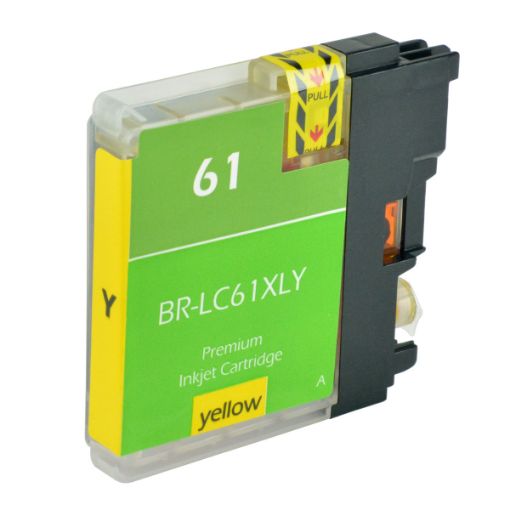 Picture of Compatible LC6-1XLY High Yield Yellow Toner Cartridge (1700 Yield)