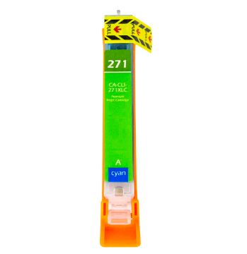 Picture of Compatible 0337C001AA (CLI-271XL) High Yield Cyan Ink Cartridge (300 Yield)