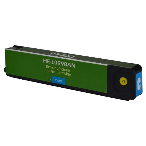 Picture of Compatible L0R86AN (HP 972A) High Yield Cyan Pagewide Inkjet Cartridge (7000 Yield)