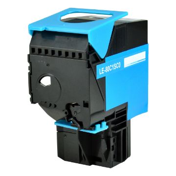 Picture of Compatible 80C1SC0 Cyan Toner Cartridge (2000 Yield)