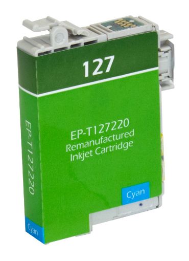 Picture of Compatible T127220 (Epson 127) Extra High Yield Cyan Inkjet Cartridge (775 Yield)