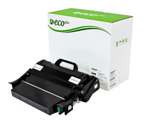 Picture of EcoPlus Remanufactured X651H11A High Yield Black Toner Cartridge (25000 Yield)