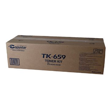 Picture of Copystar 1T02FB0CS0 (TK-659) Black Toner Cartridge (47000 Yield)