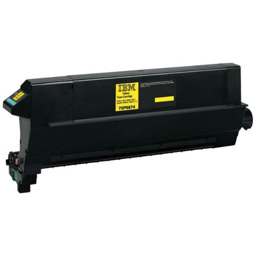 Picture of IBM 75P6874 Yellow Toner Cartridge (90000 Yield)