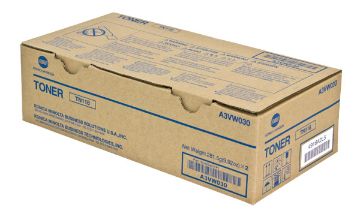 Picture of Konica Minolta A3VW030 Black Toner Cartridge (2/Case) (12000 Yield)