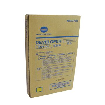 Picture of Konica Minolta A5E7700 (DV-616Y) Yellow Developer (850000 Yield)