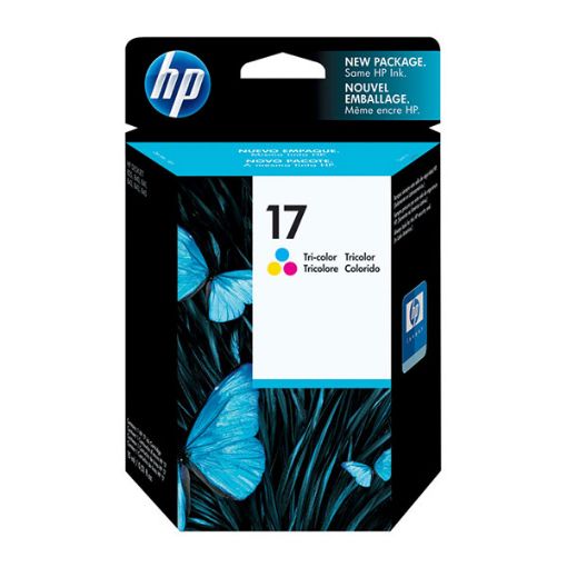 Picture of HP C6625A (HP 17) Tri-Color Print Cartridge (480 Yield)