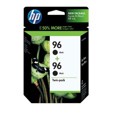 Picture of HP C9348FN (HP 96) Black Print Cartridge (2 pk) (165 Yield)