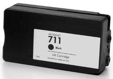 Picture of Compatible CZ133A (HP 711A) Black Inkjet Cartridge (80 ml)