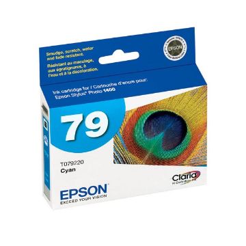 Picture of Epson T079220 (Epson 79) Cyan Inkjet Cartridge (810 Yield)