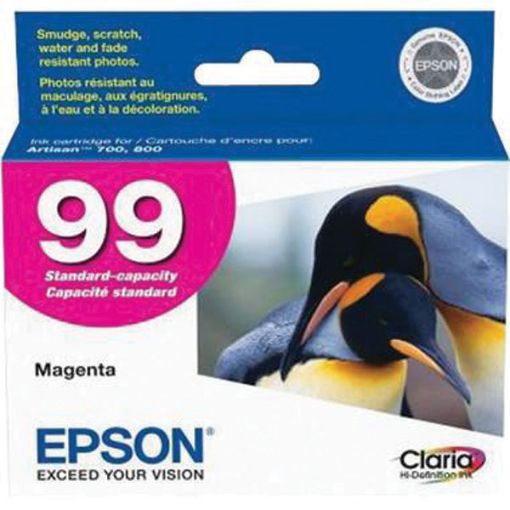 Picture of Epson T099320 (Epson 99) Magenta Inkjet Cartridge (500 Yield)