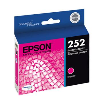 Picture of Epson T252320 (Epson 252) Magenta Inkjet Cartridge (300 Yield)