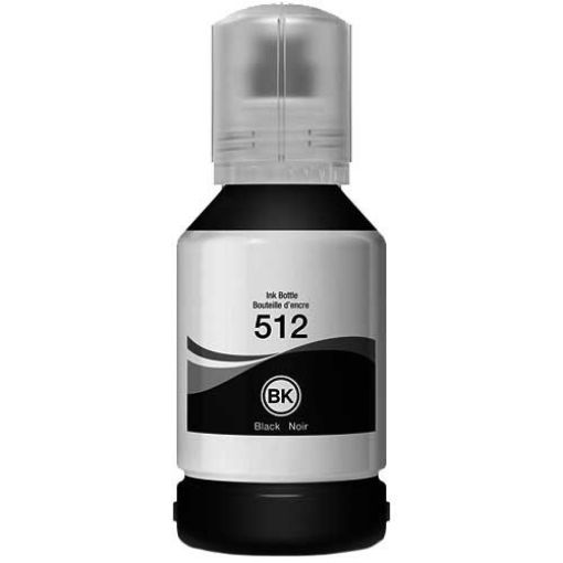 Picture of Compatible T512020-S (Epson T512) Black Ink Bottle (8000 Yield)