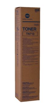 Picture of Konica Minolta TN-710 Black Laser Toner Cartridge (55000 Yield)