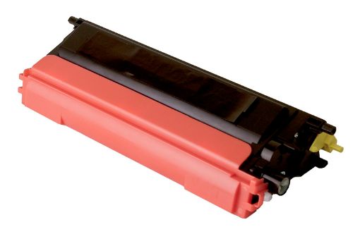 Picture of Compatible TN-110Y High Yield Yellow Toner Cartridge (4000 Yield)