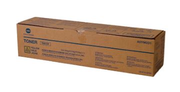 Picture of Konica Minolta TN-510Y Yellow Laser Toner Cartridge (23000 Yield)