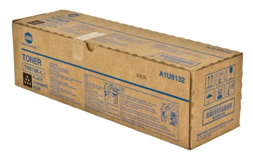 Picture of Konica Minolta A1U9132 (TN-616KL) Black Toner Cartridge (37000 Yield)