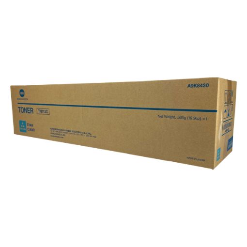 Picture of Konica Minolta A9K8430 (TN713C) Cyan Toner Cartridge (33200 Yield)