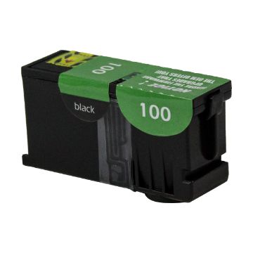 Picture of Compatible 14N1053 (Lexmark #100XL) Black Inkjet Cartridge (170 Yield)