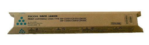 Picture of Ricoh 841287 Cyan Toner Cartridge (17000 Yield)