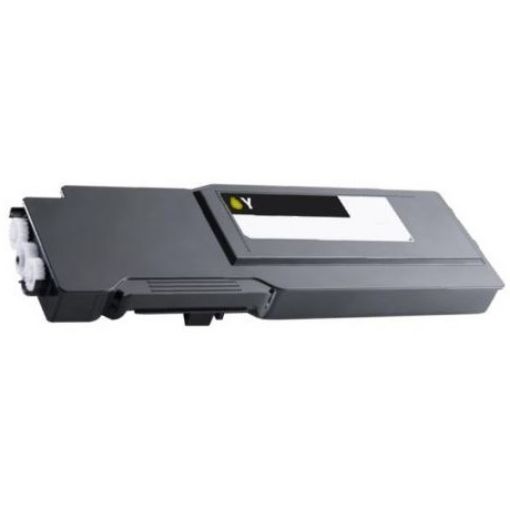 Picture of Compatible 47J73 (593-BBZY) Extra High Yield Yellow Toner Cartridge (9000 Yield)
