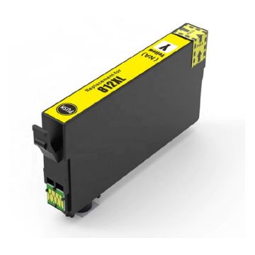 Picture of Compatible T812xl420-S (Epson T812) Ultra High Yield Yellow Inkjet Cartridge (1100 Yield)