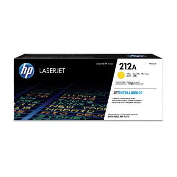 Picture of HP W2122A (HP 212A) Yellow Toner Cartridge (4500 Yield)