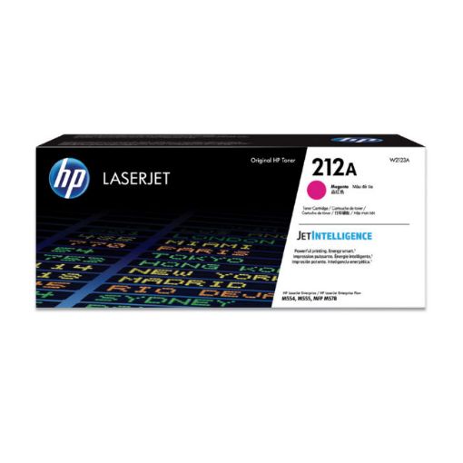Picture of HP W2123A (HP 212A) Magenta Toner Cartridge (4500 Yield)