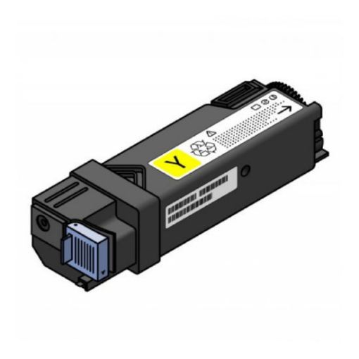 Picture of Lexmark 24B6514 High Yield Yellow Toner Cartridge (50000 Yield)