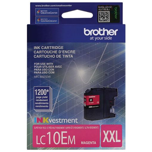 Picture of Brother LC-10EM Super High Yield Magenta Inkjet Cartridge