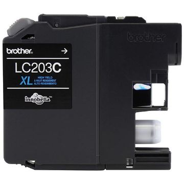 Picture of Brother LC-203C High Yield Cyan Inkjet Cartridge