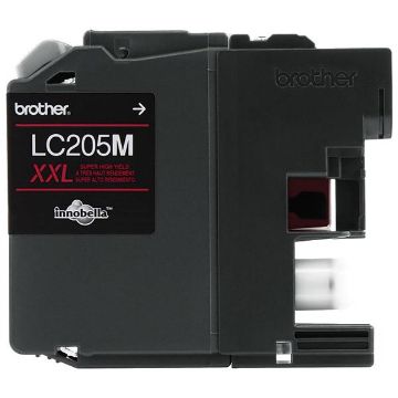 Picture of Brother LC-205M (LC-205MXXL) Super High Yield Magenta Inkjet Cartridge