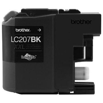 Picture of Brother LC-207Bk (LC-207BKXXL) Super High Yield Black Inkjet Cartridge