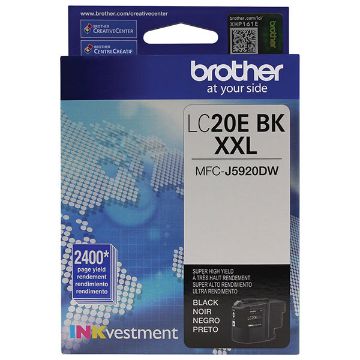 Picture of Brother LC-20EBk High Yield Black Inkjet Cartridge