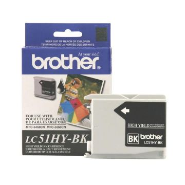 Picture of Brother LC-51BK Black Inkjet Cartridge