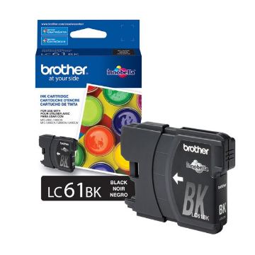 Picture of Brother LC-61BK Black Inkjet Cartridge