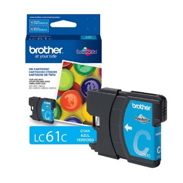 Picture of Brother LC-61C Cyan Inkjet Cartridge