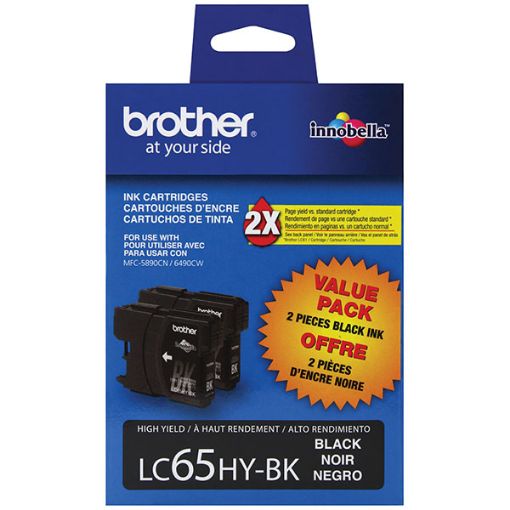 Picture of Brother LC-652PKS Black Ink Cartridge