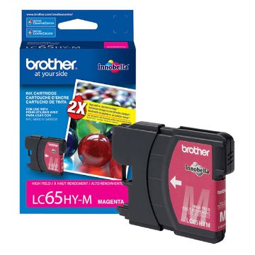 Picture of Brother LC-65HYM Magenta Inkjet Cartridge