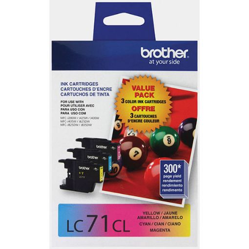 Picture of Brother LC-713PKS Color Ink Ink Cartridge (Combo Pack)