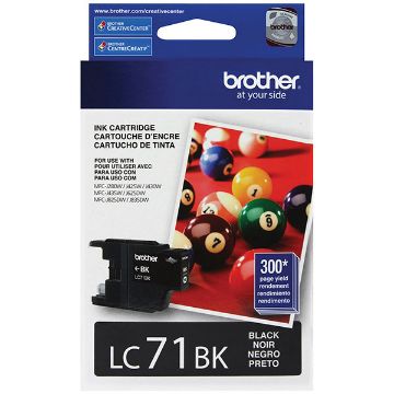 Picture of Brother LC-71BK Black Ink Cartridge