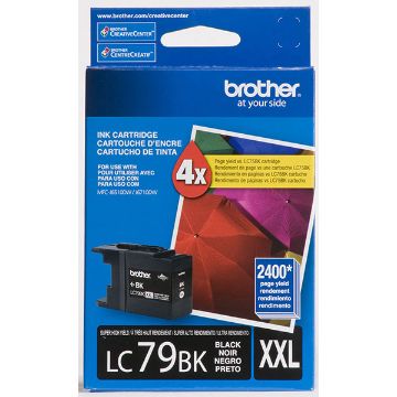 Picture of Brother LC-79BK Extra High Yield Black Inkjet Cartridge