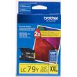 Picture of Brother LC-79Y Extra High Yield Yellow Inkjet Cartridge