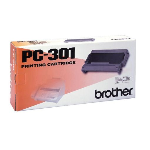 Picture of Brother PC-301 Black Thermal Fax Cartridge