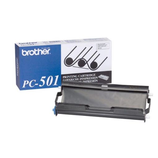 Picture of Brother PC-501 Black Thermal Fax Roll