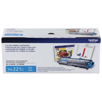 Picture of Brother TN-221C Cyan Toner Cartridge