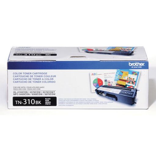 Picture of Brother TN-310K Black Toner Cartridge